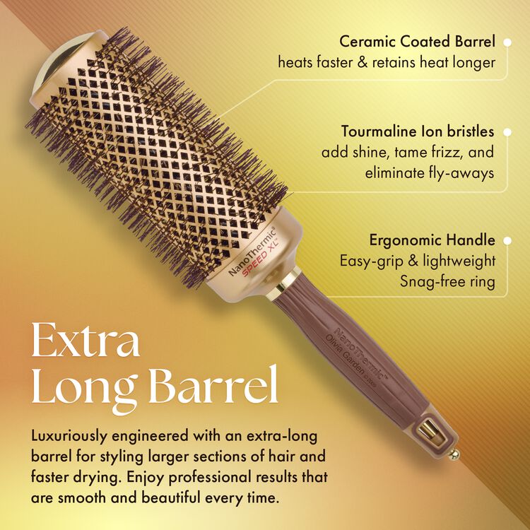 NanoThermic Ceramic + Ion Thermal Speed XL Brush 2 1/8 Inch