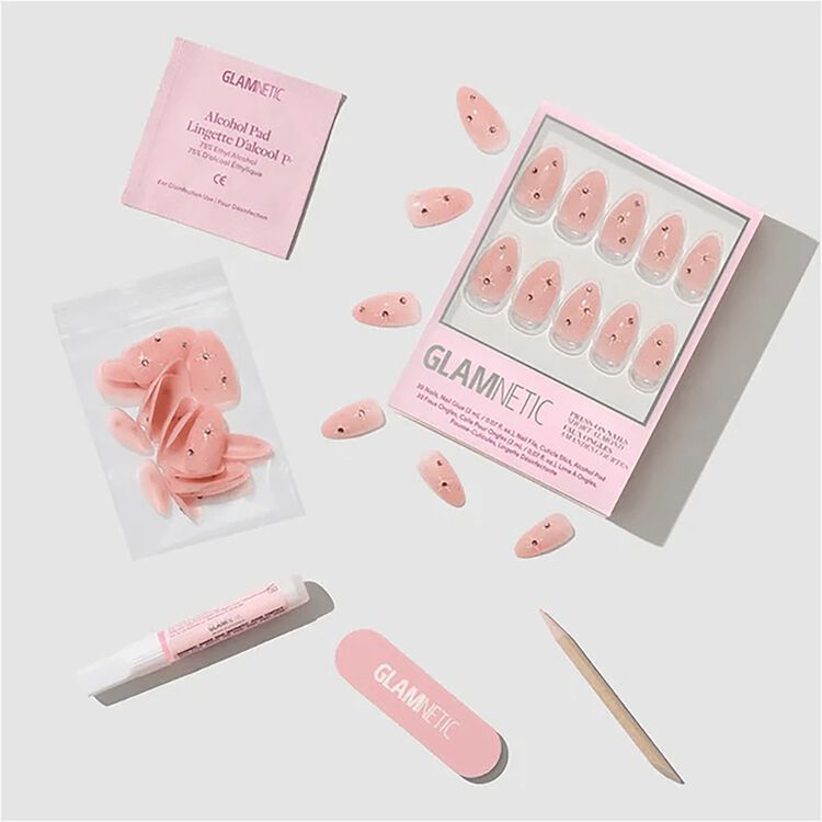 Pink Comet Press-On Nails