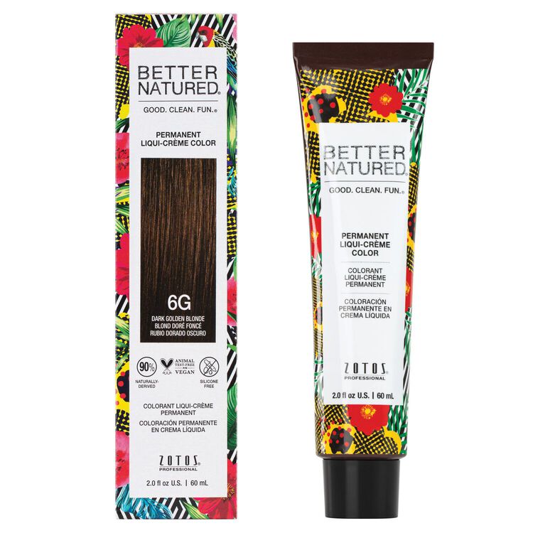 6G Dark Golden Blonde Permanent Liqui-Cr&egrave;me Hair Color