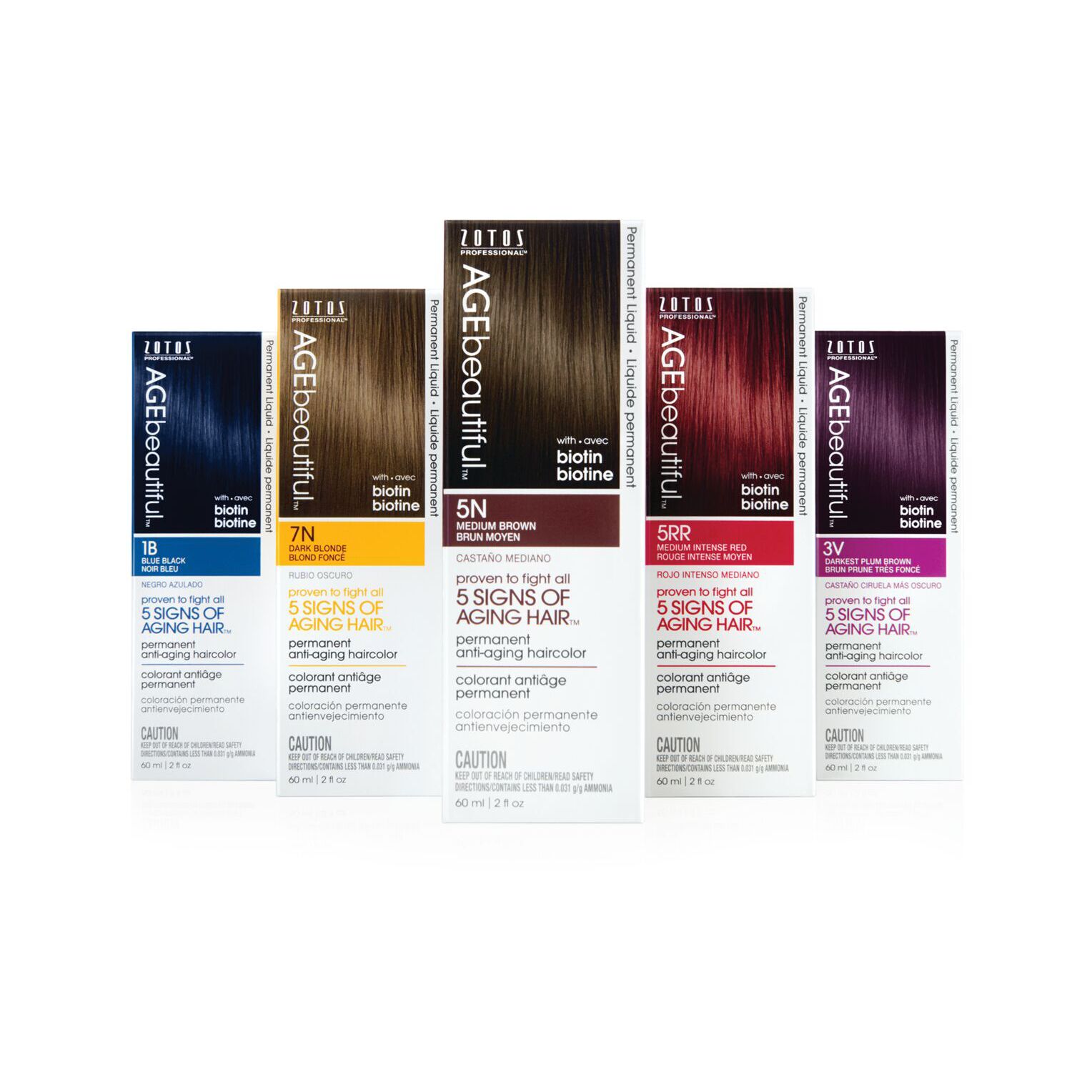 AGEbeautiful AntiAging Liquid Permanent Hair Colors Permanent Hair