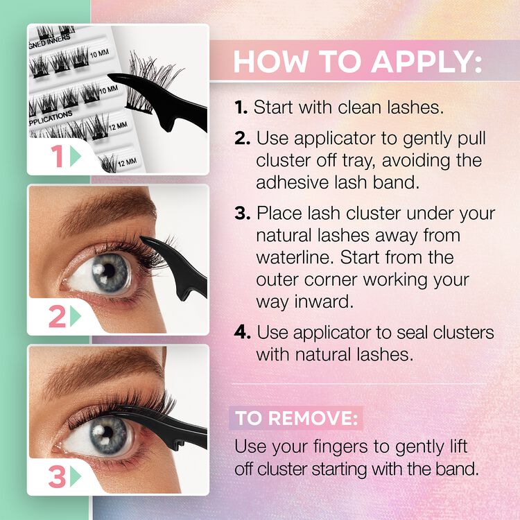 Press On Wispies Natural 60 pc