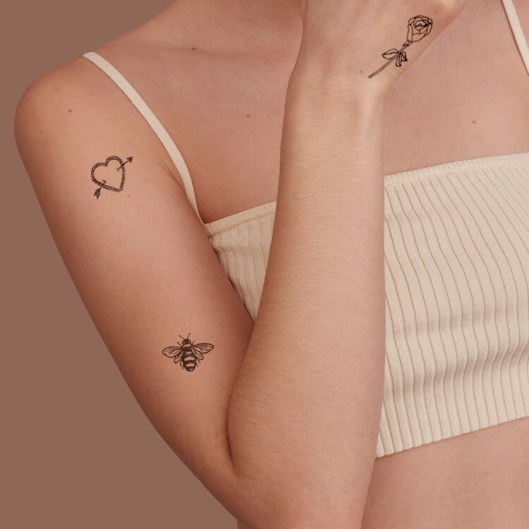 The Embroidered Temporary Tattoo Pack