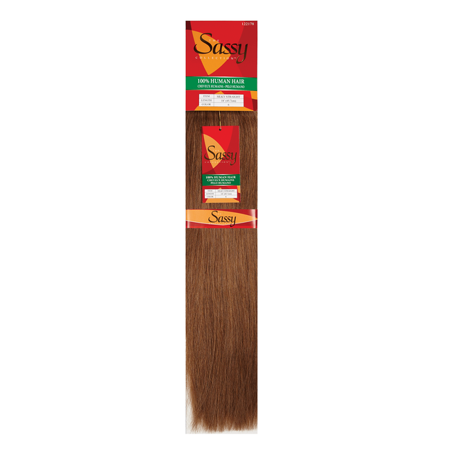 The Sassy Collection Chestnut Brown 18 in Hair Extension