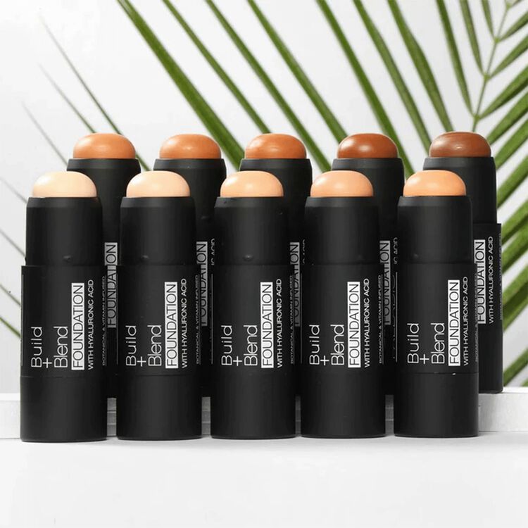 Warm Caramel Build + Blend Foundation Stick