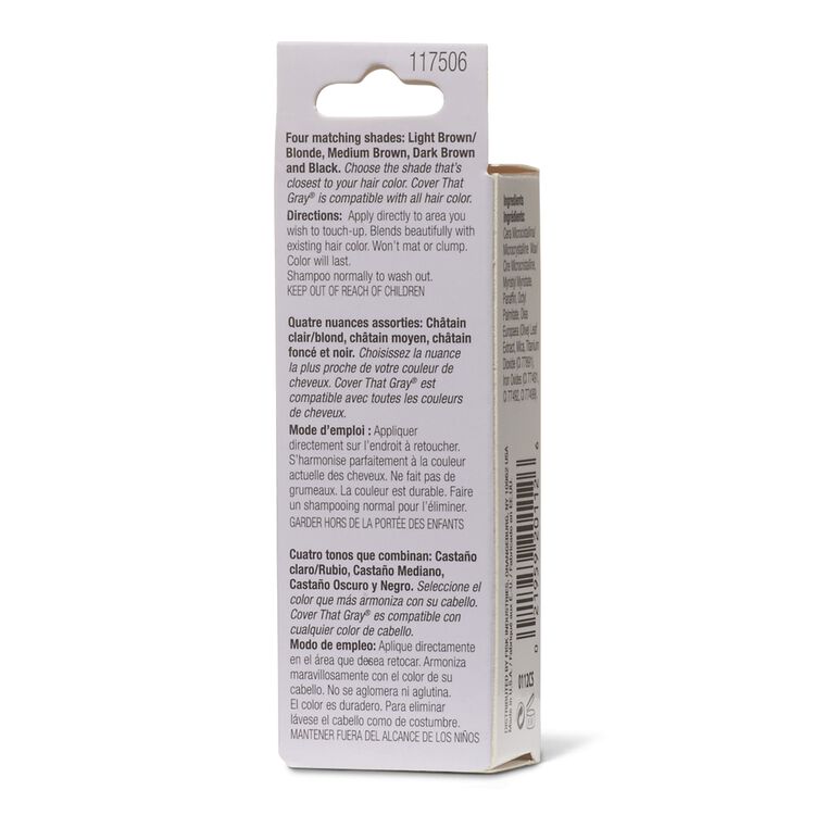 Dark Brown Temporary Color Touch Up Stick