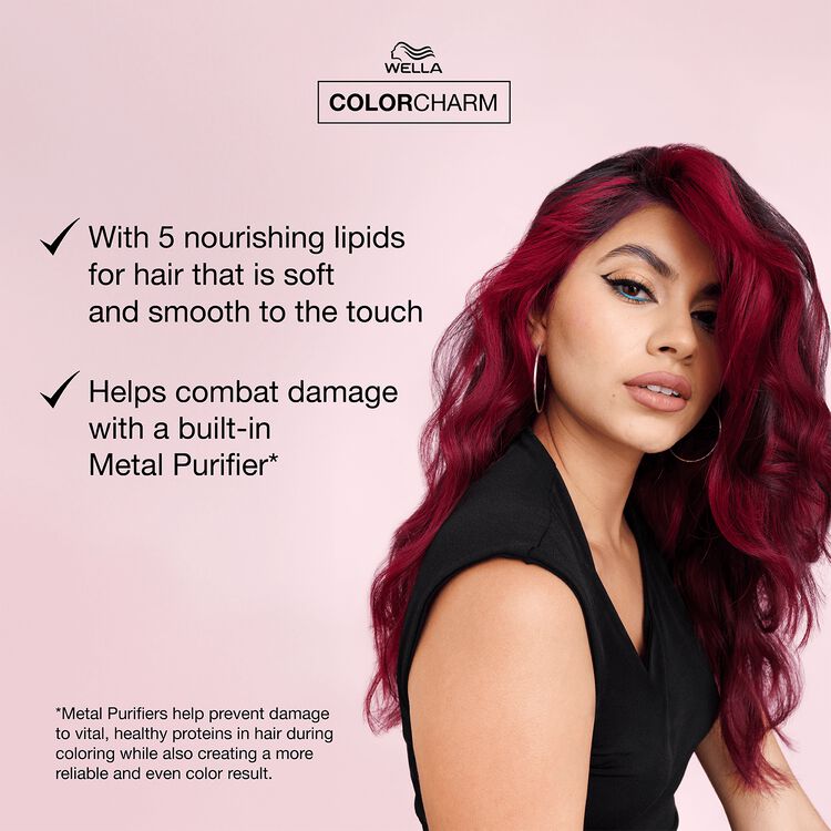 Vivid Darks Permanent Cream Hair Color Ruby Red