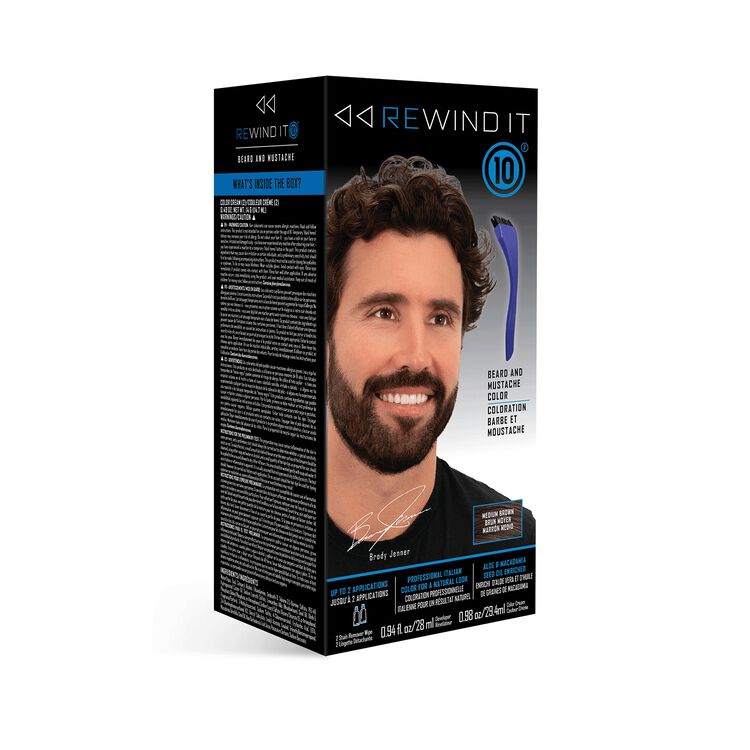 Beard & Mustache Color Medium Brown