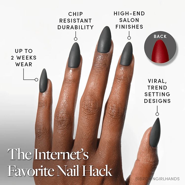 Red Bottom Press-On Nails