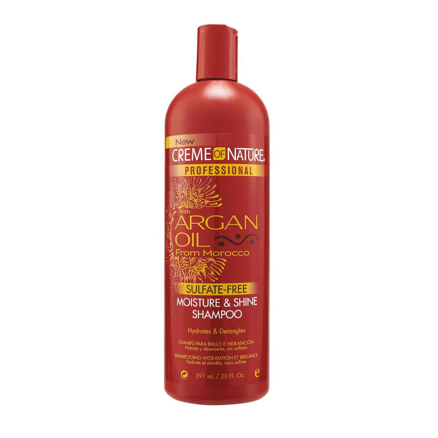 Argan Oil from Morocco Moisture & Shine Sulfate Free Shampoo by Creme