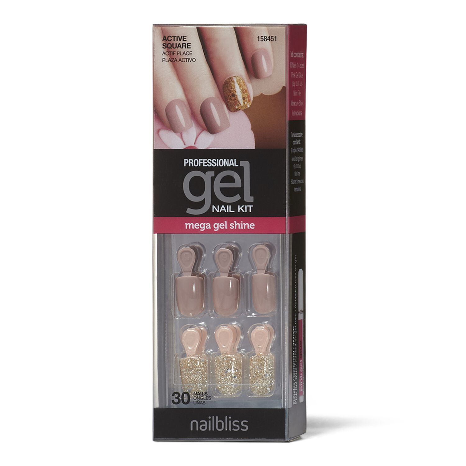 Haute Look Gel Nail Kit by Nail Bliss Press On Nails Sally Beauty