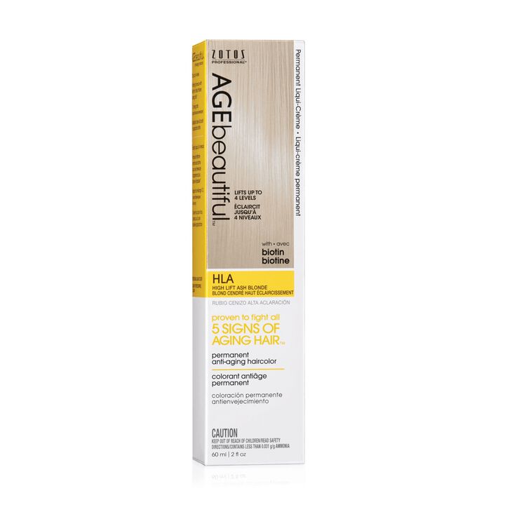 High Lift Ash Blonde Permanent Liqui-Creme Hair Color