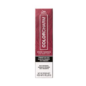Vivid Darks Permanent Cream Hair Color Muy Magenta