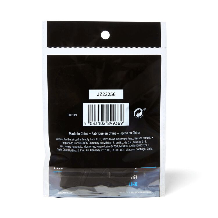 X Large 2ct Black Nitrile Gloves