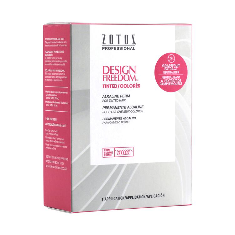 Tinted Alkaline Perm