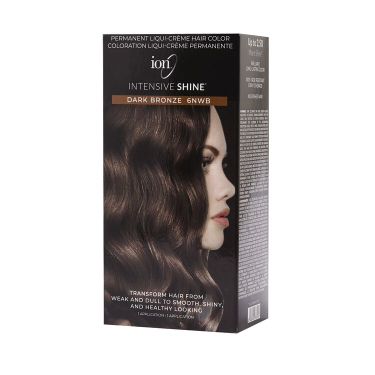 ion Intensive Shine Hair Color Kit Dark Bronze 6NWB Hair Color Kit Sally Beauty