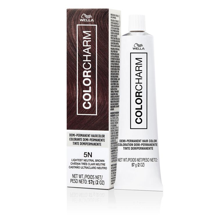 5N Lightest Neutral Brown Demi Permanent Cream Hair Color