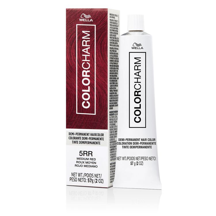 5RR Medium Red Demi Permanent Cream Hair Color