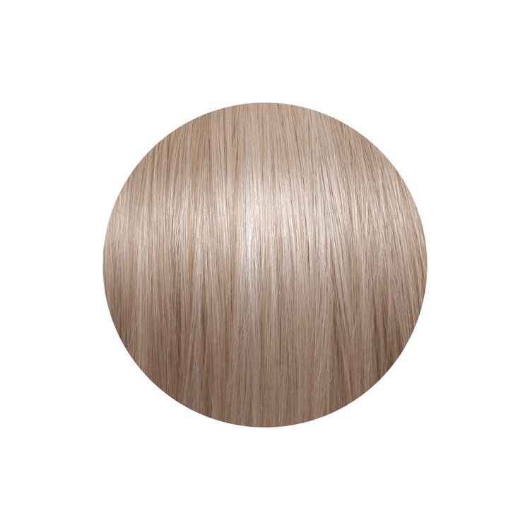 18" Ultra-Seamless Clip-in Hair Extensions Blonde Frost Remy