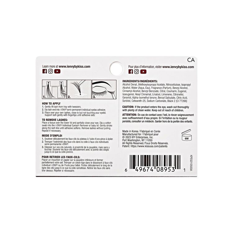 i-ENVY Black Individual Eyelash Adhesive