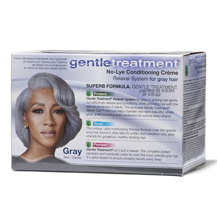 No Lye Conditioning Crème Relaxer for Gray Hair