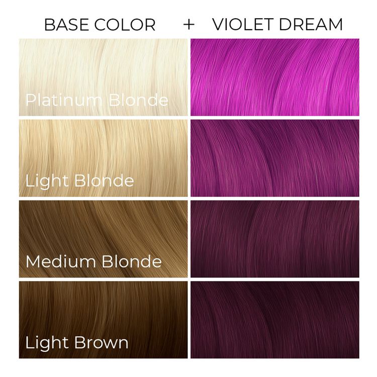 Violet Dream Semi Permanent Hair Color 8 oz.
