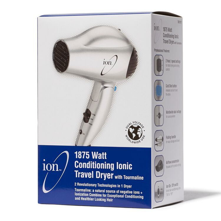 Dual Voltage Ionic Travel Hair Dryer