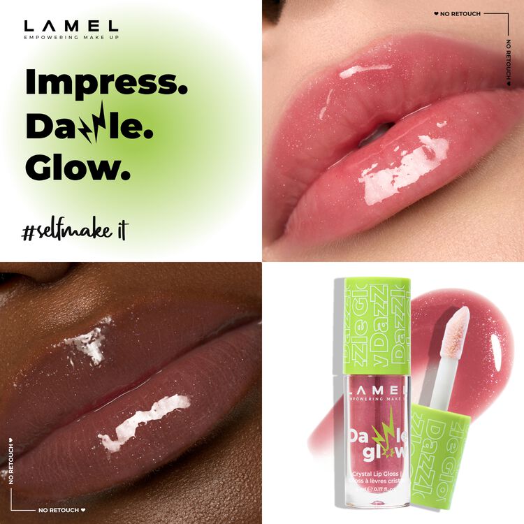 Crystal Lip Gloss Dazzle Glow You Can