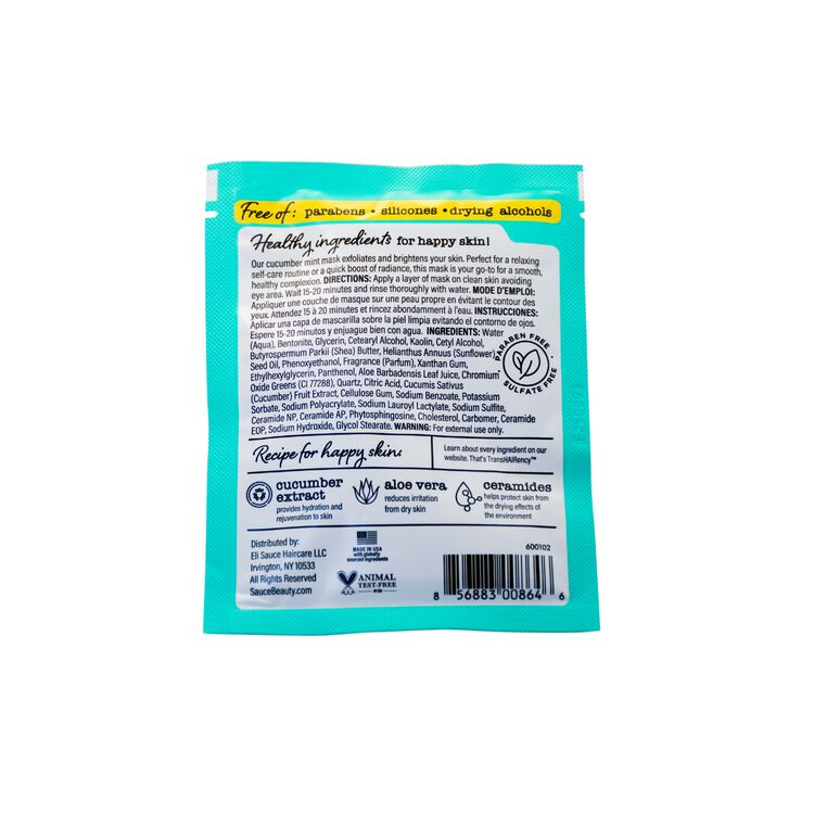 Cucumber Mint Face Mask 1oz