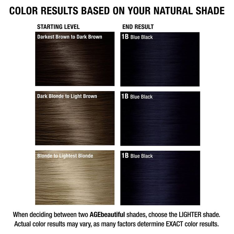 1B Blue Black Permanent Liqui-Creme Hair Color