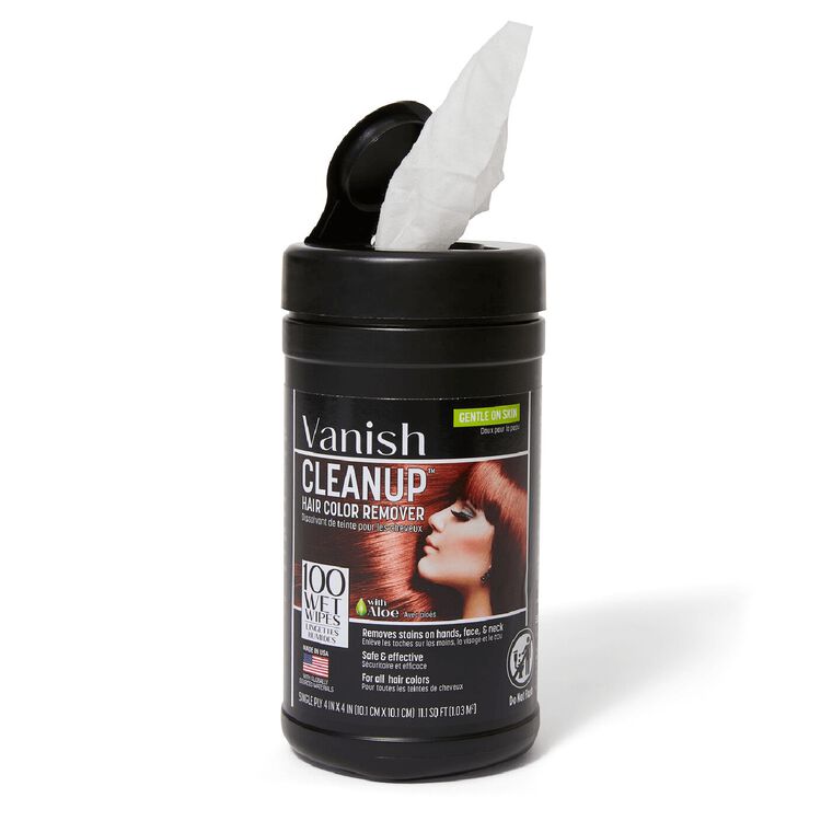 Clean Up Hair Color Remover Wipes 100ct
