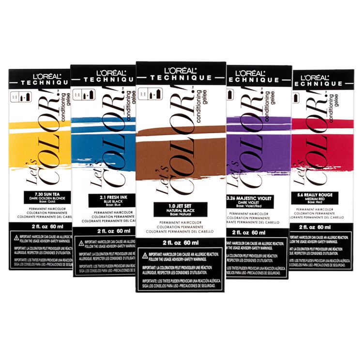 Let's COLOR! Conditioning Gelee Permanent Hair Color