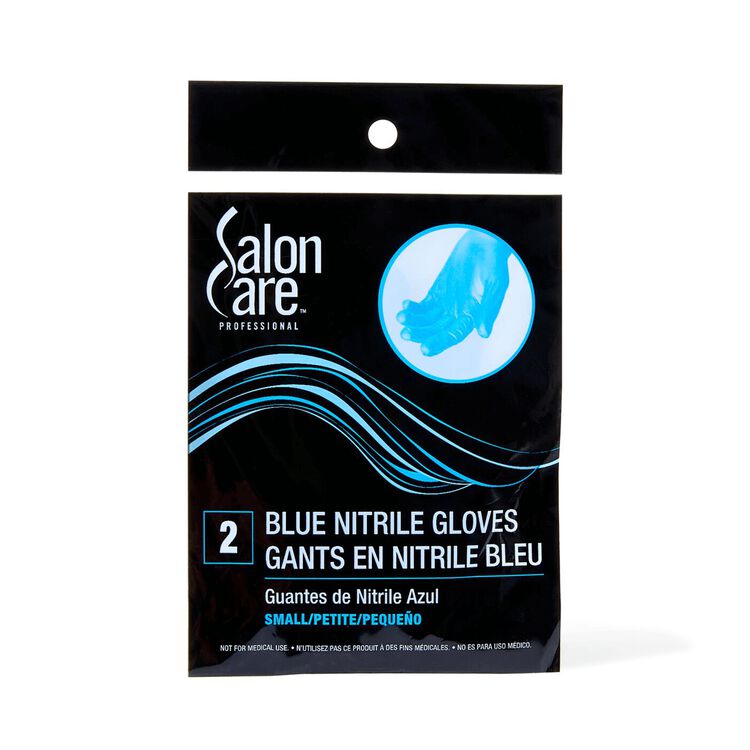 Small 2ct Blue Nitrile Powder-Free Gloves