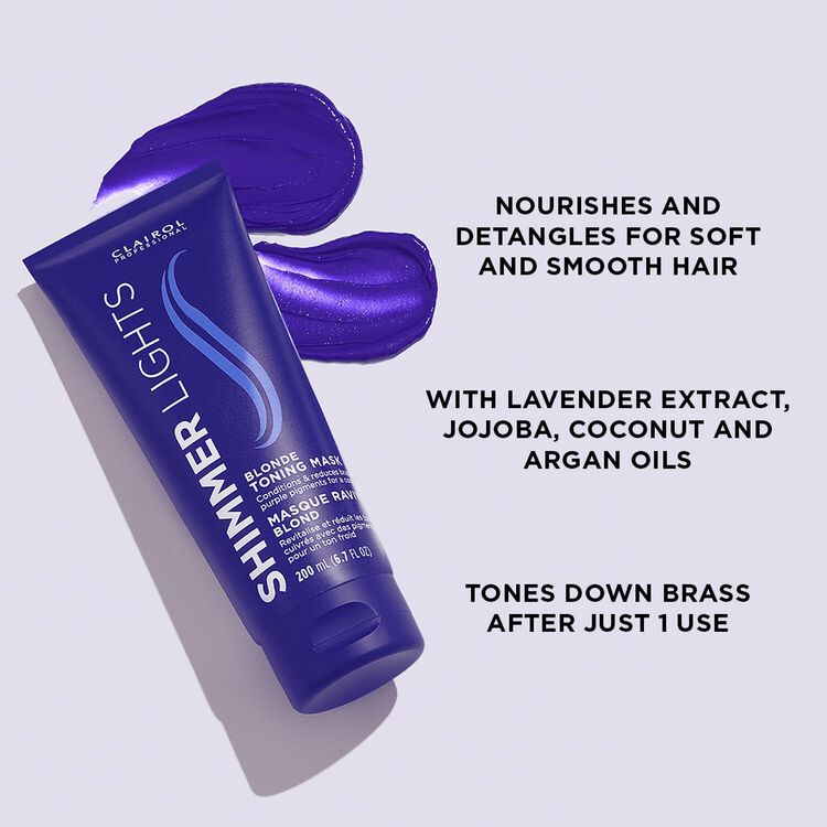 Shimmer Lights Purple Toning Mask