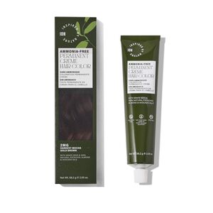 Ammonia-Free Permanent Hair Color Darkest Mocha Gold Brown 2MG