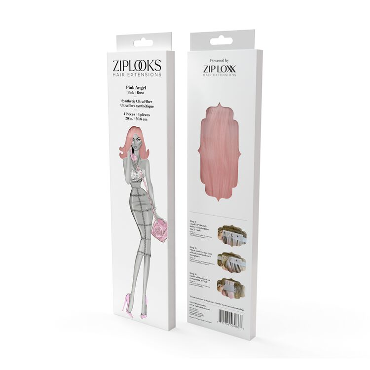 Pink Angel 20'' Ultra Fiber Hair Extensions