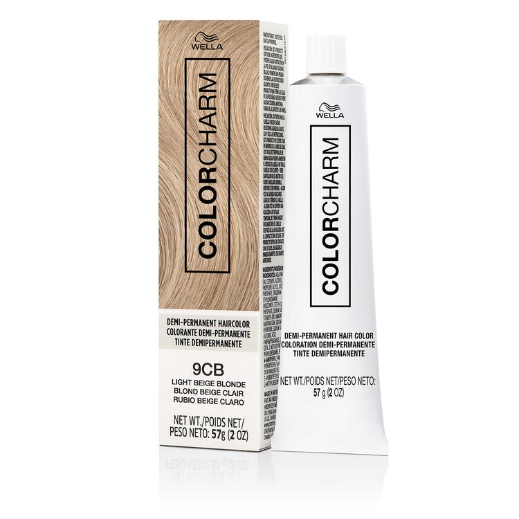 9CB Light Beige Blonde Demi Permanent Cream Hair Color