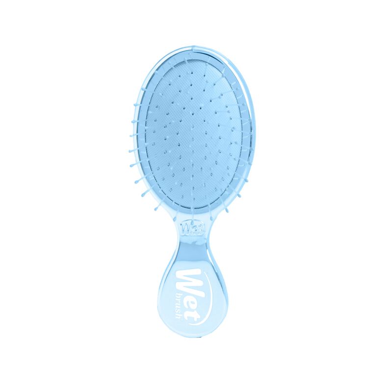 Blue Festive Mini Detangler Brush