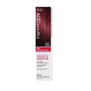 5RV Medium Red Violet Brown Permanent Liqui Cr&egrave;me Hair Color Red Violets Collection