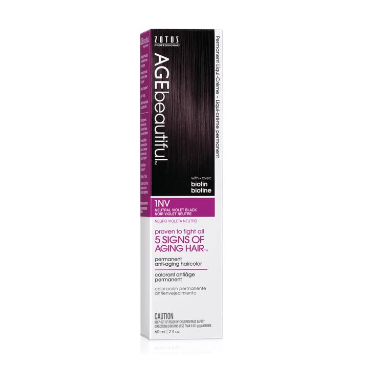 1NV Neutral Violet Black Permanent Liqui-Crème Haircolor Neutral Violet Collection