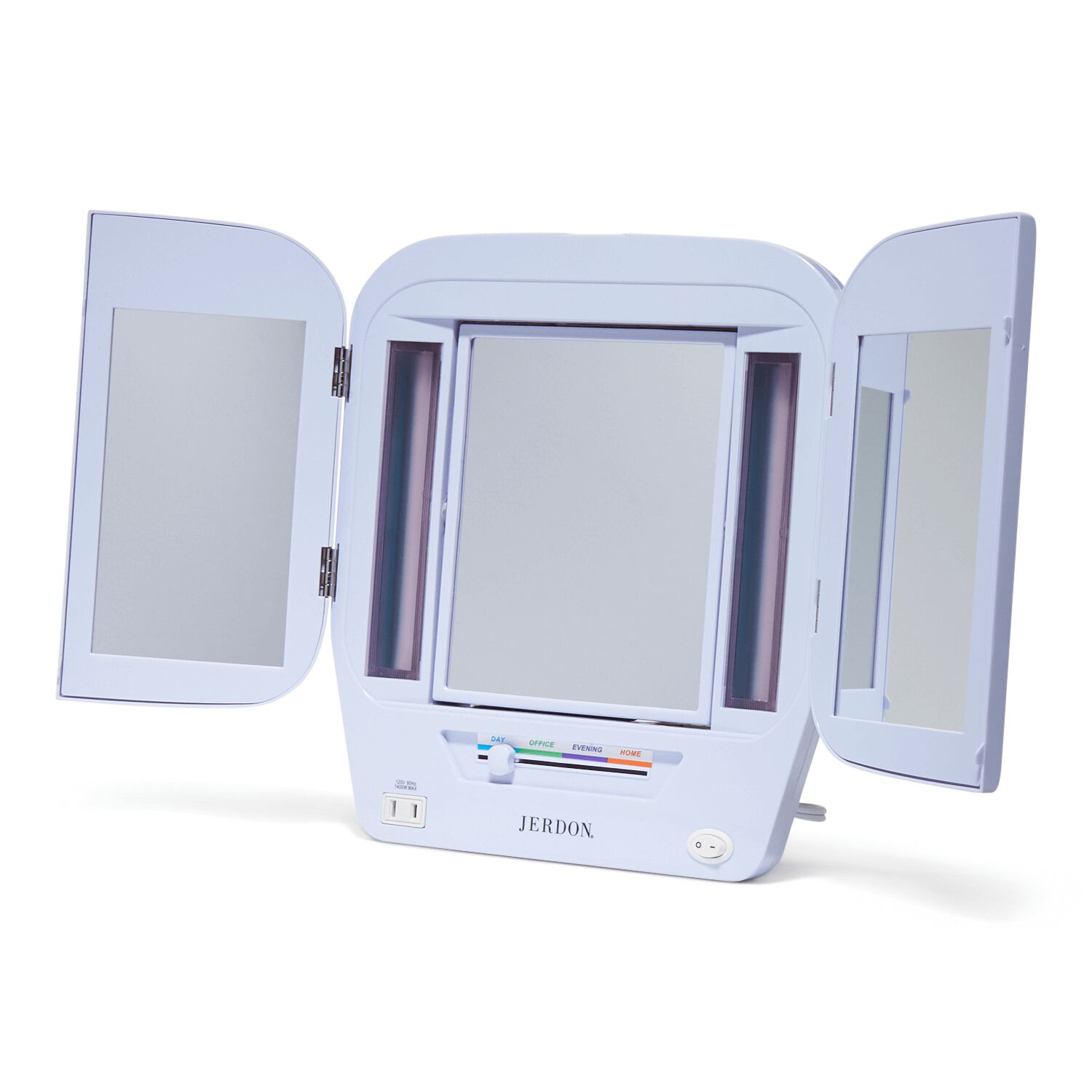Jerdon Deluxe Lighted Makeup Mirror