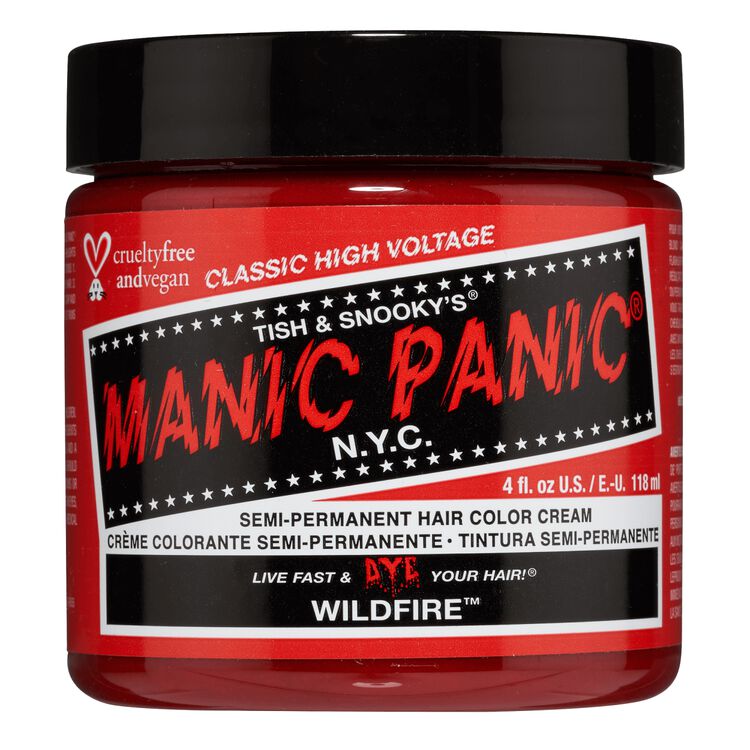 Manic Panic Semi-Permanent Hair Color Cream Wildfire
