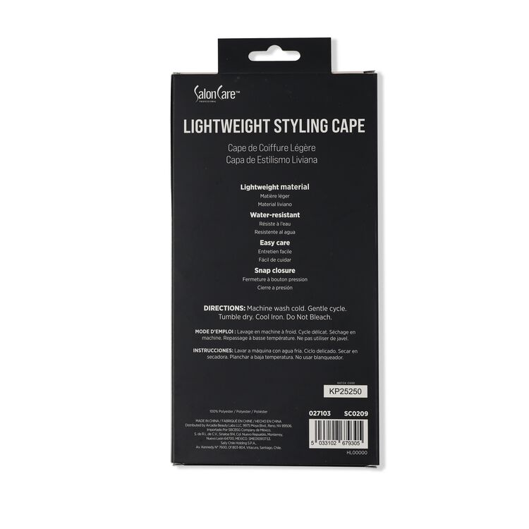 Styling Cape Ombre Grey