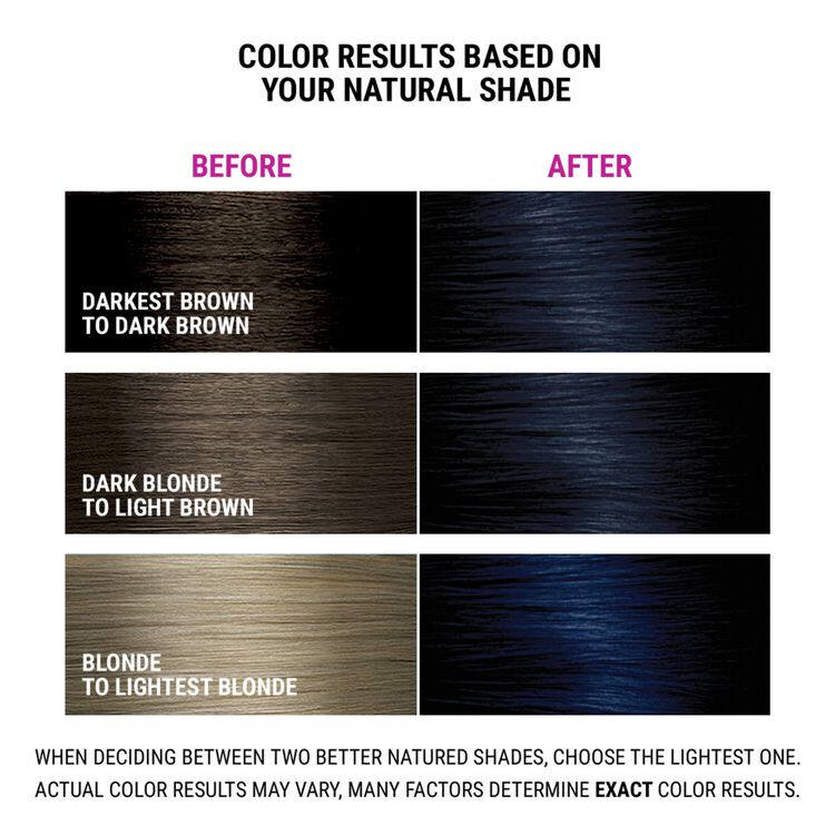 1B Blue Black Permanent Liqui-Crème Hair Color
