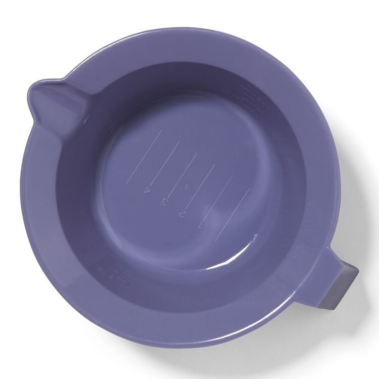 Purple Hair Color Mixing Bowl