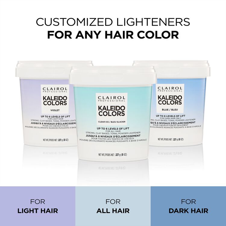 Blue Powder Lightener Tub