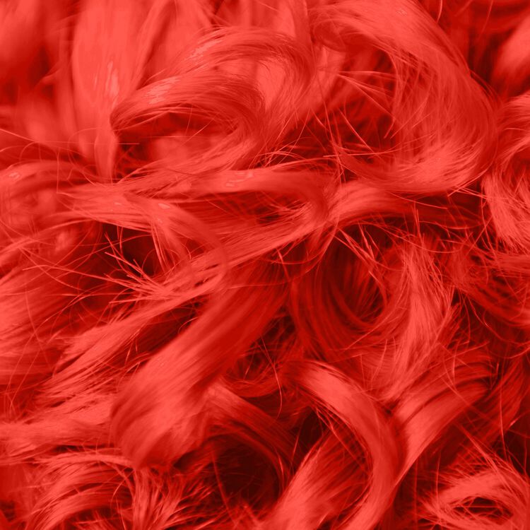 Left On Red Temporary Hair Color Spray