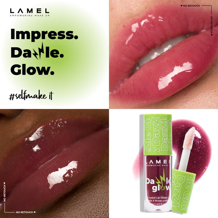 Crystal Lip Gloss Dazzle Glow Provocative