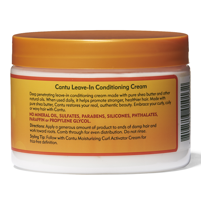 Cantu Natural Leave In Conditioning Cream Styling Products Textured