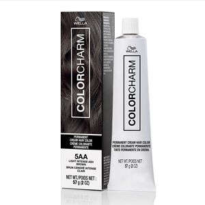 5AA Light Intense Ash Brown Permanent Cream Hair Color