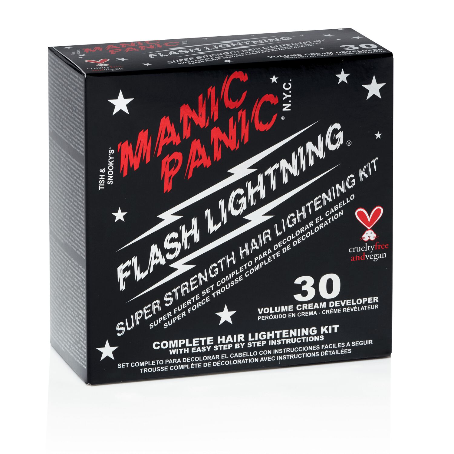 Flash Lightening 30 Volume Bleach Kit by Manic Panic Lightener